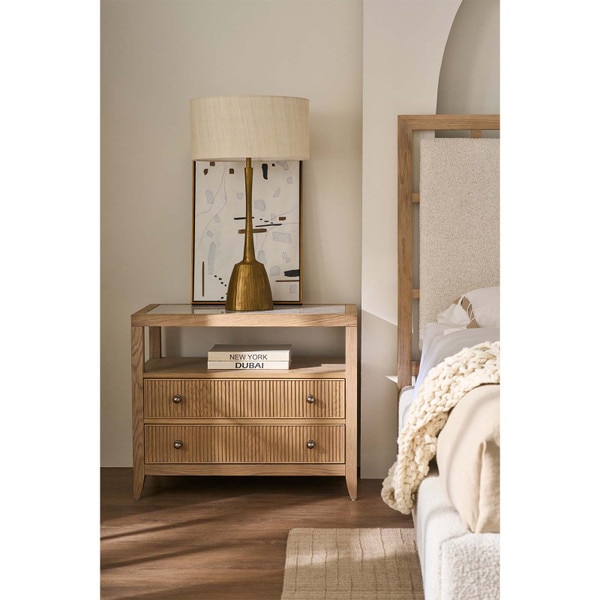 Carmen Two Drawer Nightstand Lifestyle 16